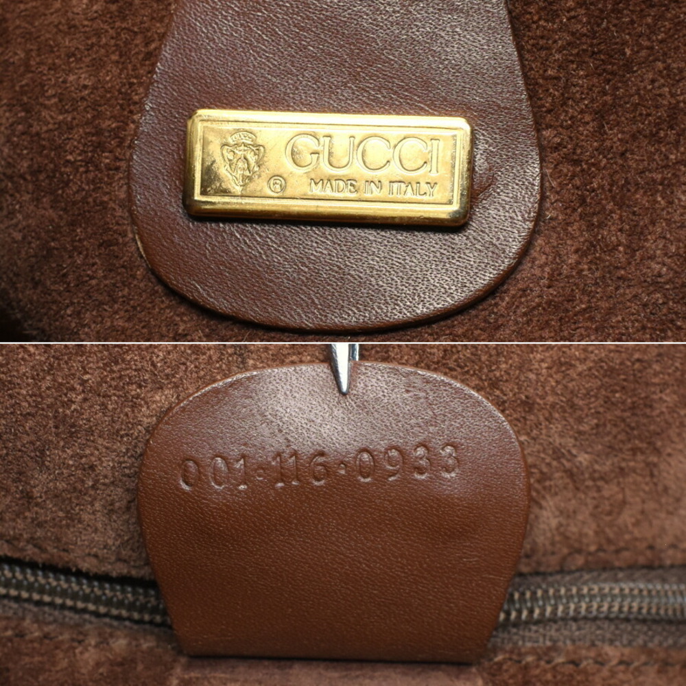 Gucci Drawstring Shoulder Bag Interlocking Gg Bro… - image 8
